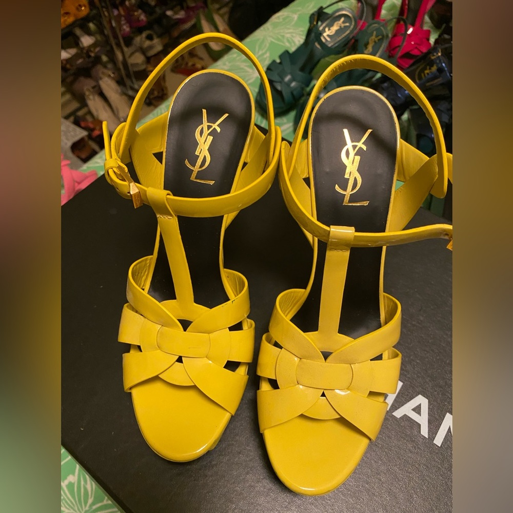 Used YSL Tribute Women’s Platform Heel